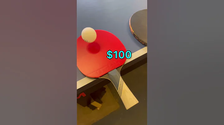 Cheap vs EXPENSIVE Racket 😮🏓💵 Is it worth it? 🤔 #tabletennis #pingpong #serve #spin #tutorial