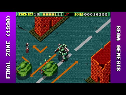 Final Zone Longplay (Sega Genesis) [QHD]