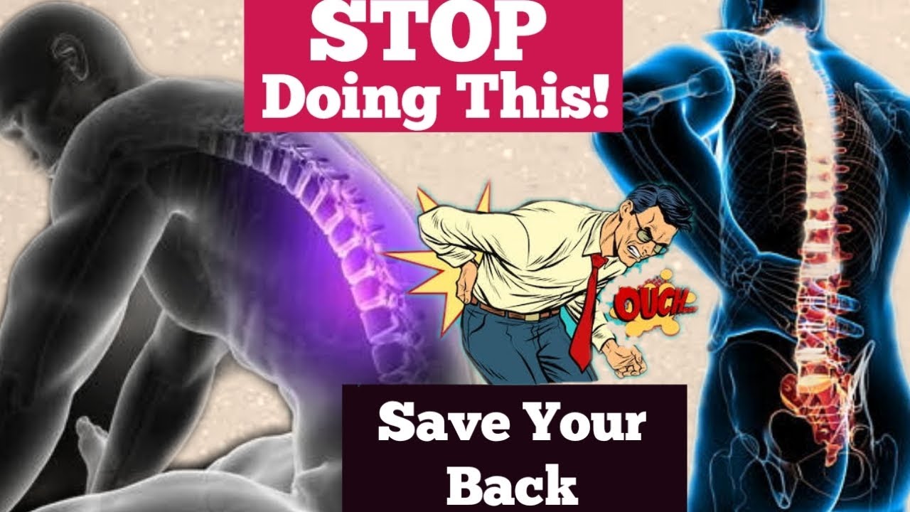 Backpain? Poor Posture? Do These to Save Your Back ASAP!
