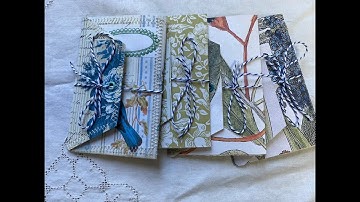 Junk Journal Tutorial | how to make a junk journal insert trifold | alternatives