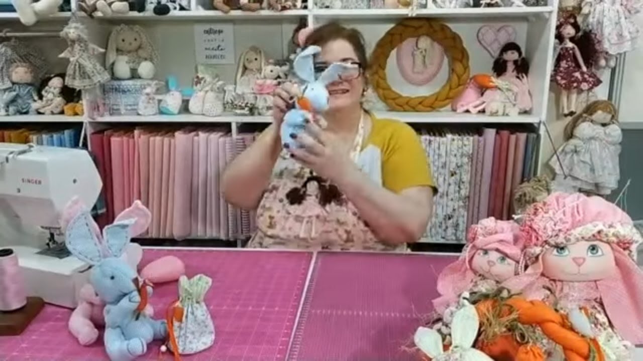 Faça Lindos Coelhinhos para Decorar sua Páscoa 