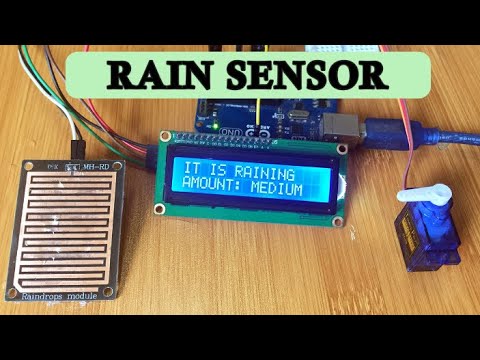 HOW TO USE A RAIN SENSOR WITH ARDUINO FOR MAKING AN AUTOMATIC CAR WIPER ...