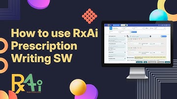 How to use RxAi Prescription Writing SW