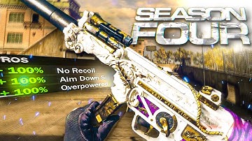 The *NO RECOIL* CW MP5 in WARZONE.. NOW the BEST SMG! (BEST SETUP) - SEASON 4