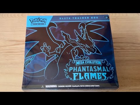We're opening the NEW ETB channel for PHANTASMAL FLAMES | Mega