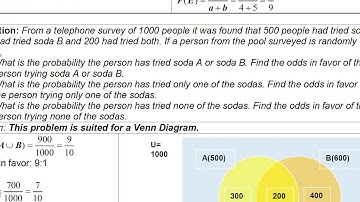 5 5 3 Finite Math  More Probability Topics   Odds