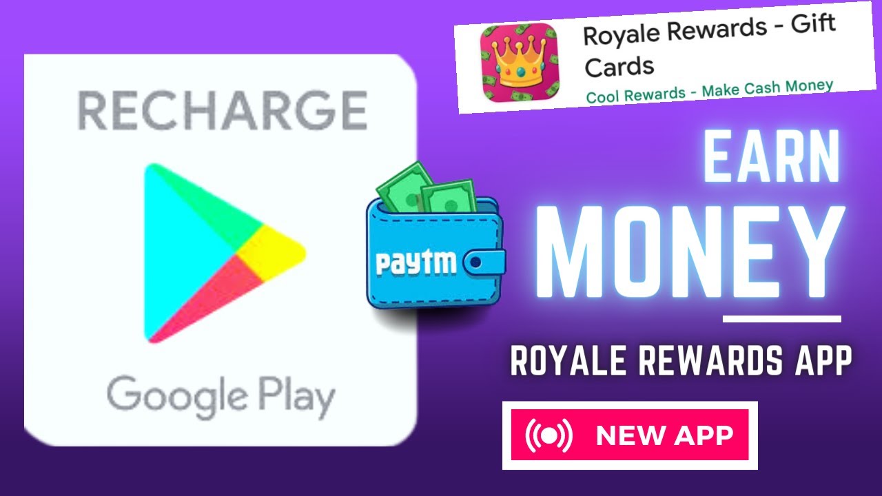 Royale Rewards App Google Play Gift Card Earning App Free Redeem