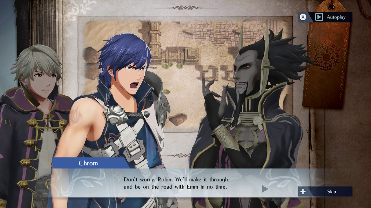 Awakening DLC History Mode Non Xenologue Conversation History Fire Emblem Warriors