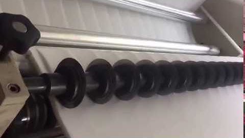 Slitting & Rewinding Machine for Foam