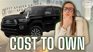 Toyota Tacoma TRD Pro 2023 | Cost to Own | Money Breakdown