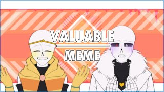 Valuable Meme || Undertale AU Ship