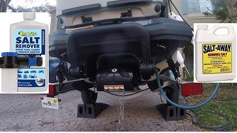 How to wash and flush your jet ski with salt remover/salt away , 2021 Sea-Doo Fish Pro