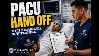PACU hand off post General Induction