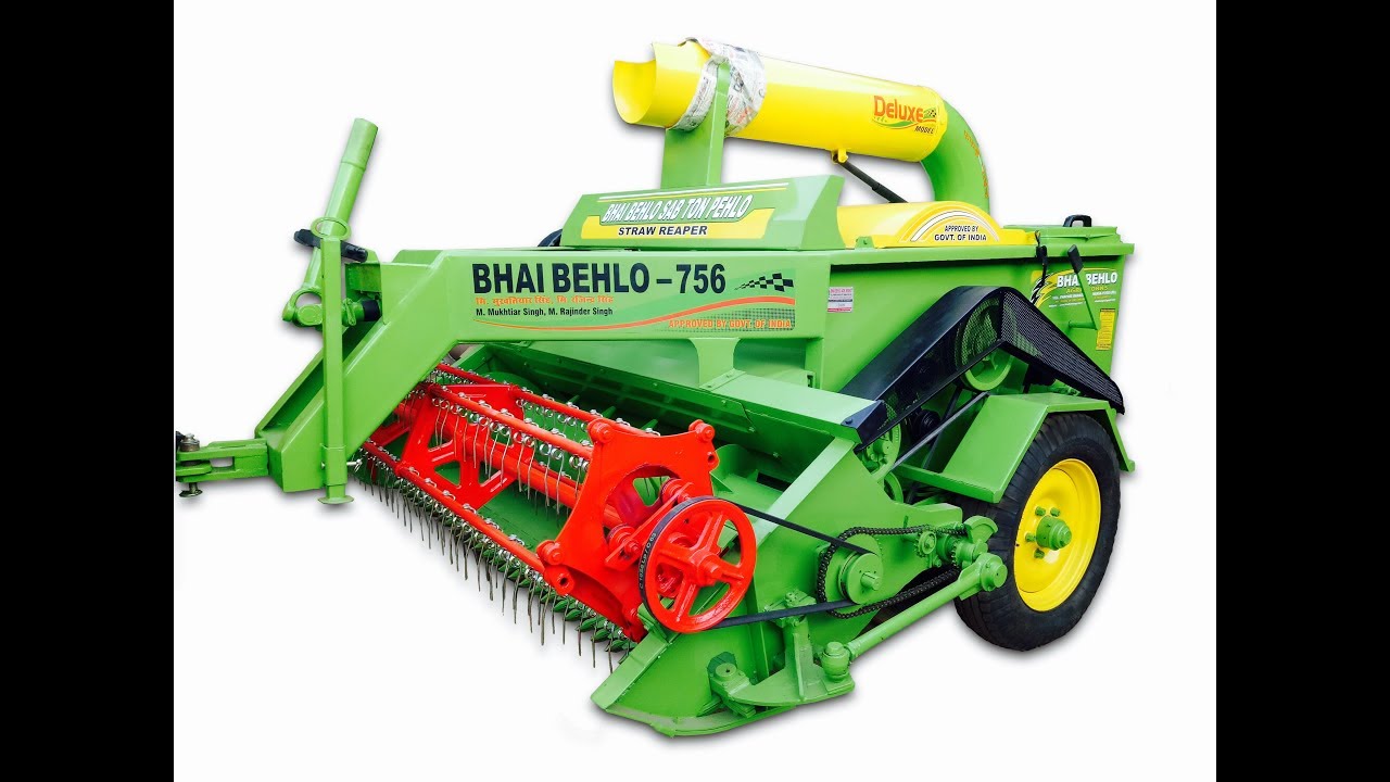 Straw Reaper - Bhai Behlo Agriculture Industry