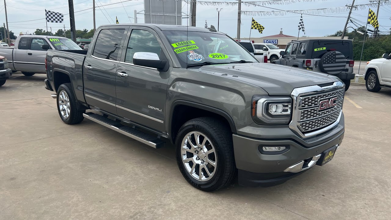 2017 GMC Sierra 1500 Denali Crew Cab 4WD Quality Value Auto Sales