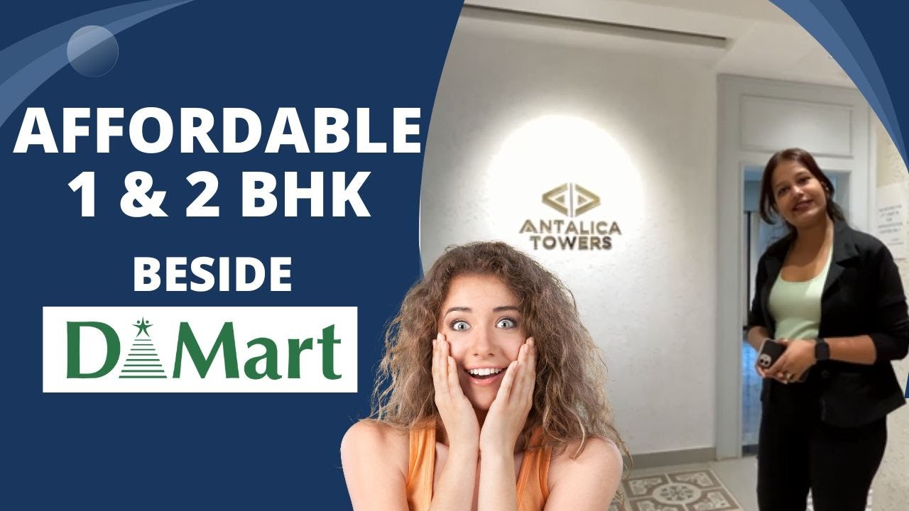 1 BHK Flats in Ambernath For Sale Antalica Towers 2BHK Flat For