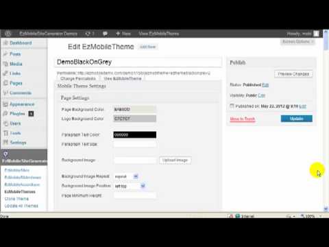 EzMobileSiteGenerator - Adding the Current Year Shortcode