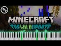 Minecraft aerie wild update 119 piano tutorial  lena raine
