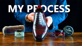 How To CLEAN & POLISH Your Dress Shoes (And Save Money Doing It)