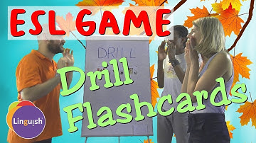 Linguish ESL Games // 4 ways to drill flashcards // LT26