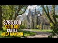 Touring 785000 scotland castle mega mansion