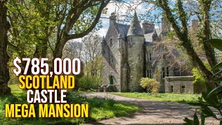 Touring $785,000 Scotland CASTLE Mega Mansion