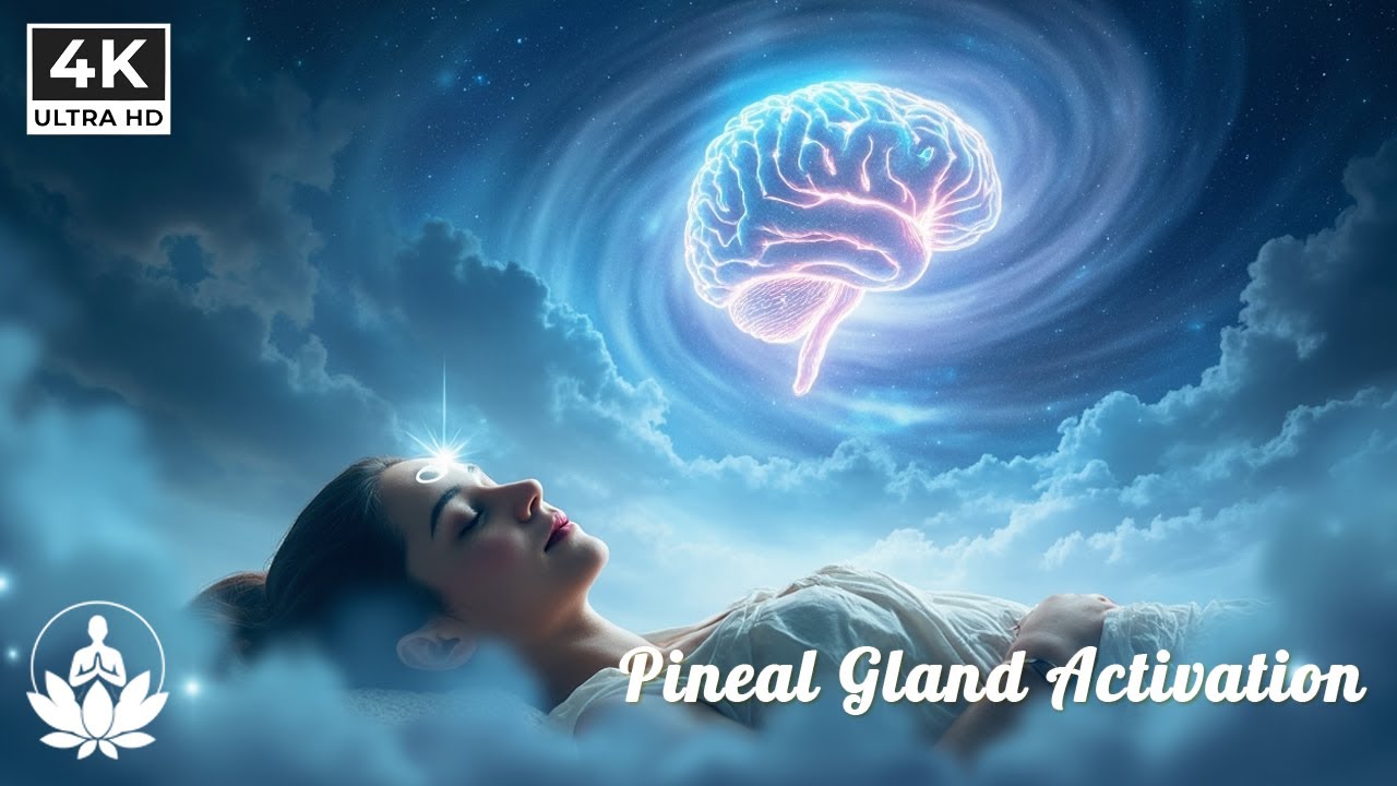 963 Hz Pineal Gland Activation While You Sleep 🧠 | Deep Healing ...