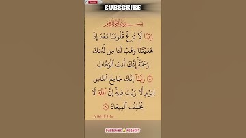 سورة آل عمران 🤍 #اكسبلور #المصحف #الله #دويتو #duet #الرحمن #لايك #القزابري #قرآن #تيك_توك #fyp