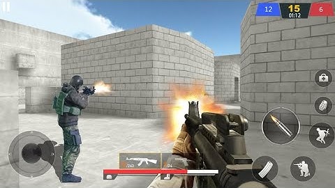 Critical Terrorist Shoot FPS - Gameplay Part 1 (iOS, Android)