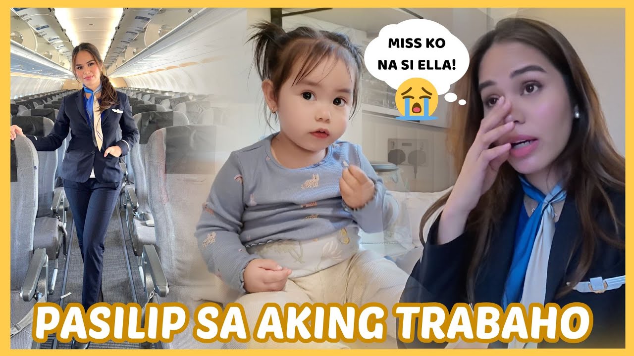 PASILIP SA AKING TRABAHO AS FLIGHT ATTENDANT DITO SA UK 🇬🇧 + IYAKAN NA NAMAN SI MAMA INDAY 🥺