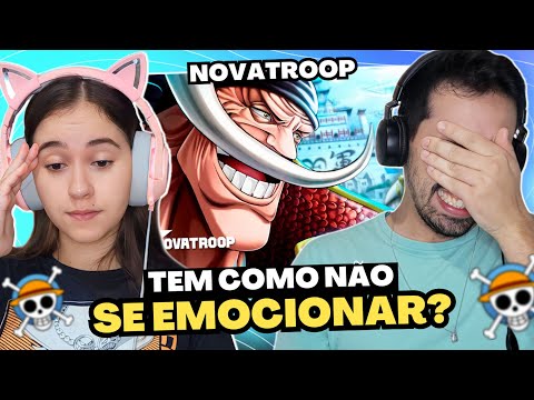 QUE LINDO, CARA 😭 Reagimos a Pai Do Mar | Novatroop | Barba Branca (One Piece) | React em Casal