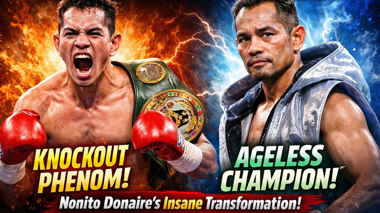 He Dominated TWO Generations| Nonito Donaire’s Insane Transformation from Knockout Phenom to Ageless