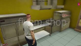 FiveM Hotdog Stand MLO | FiveM Restaurant MLO #fivem #hotdog