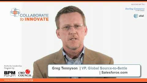 Collaborate to Innovate: A Conversation with Greg Tennyson of Salesforce.com