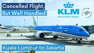 KLM Kuala Lumpur to Jakarta Boeing 787 Premium Economy Comfort