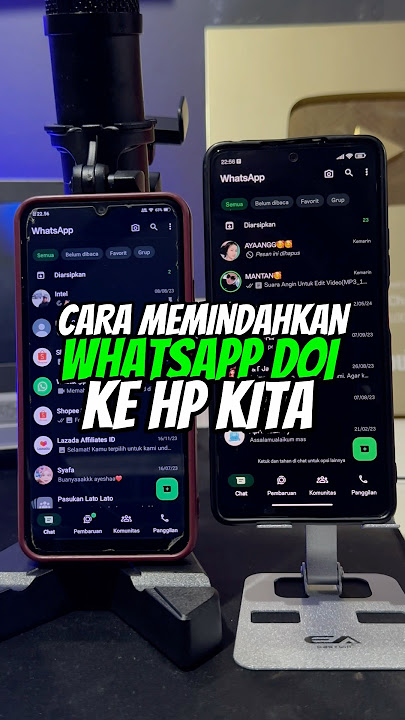 Cara Memindahkan Whatsapp Doi Ke Hp Kita
