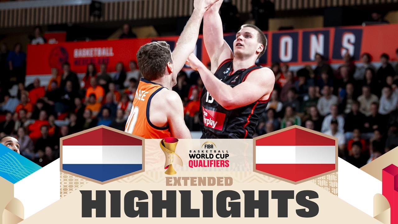 Netherlands 🇳🇱 v Austria 🇦🇹 | Extended Highlights | FIBA Basketball World Cup 2027 European Qualif.
