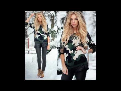 Модные женские свитера: зима 2016