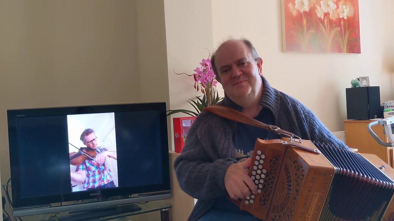 Marche du Quêteux Pomerleau played by Clive Williams and Mark Prescott
