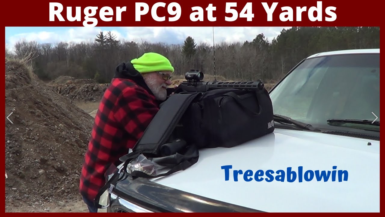 Ruger PC9 52 yards