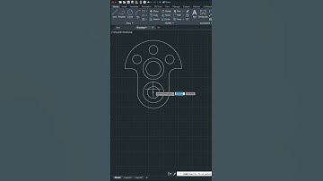 AutoCAD 2D Practice – Essential Drawing Exercises for Beginners! #shorts #autocad