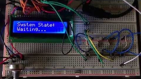 Arduino and LCD, 3 button code lock