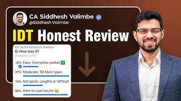CA Final IDT Sep