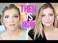 How I Did My Makeup In High School Challenge VS NOW