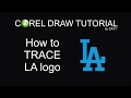 How to Trace LA logo the EASY WAY