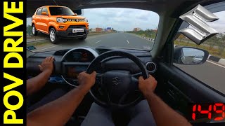 Maruti Suzuki S-Presso POV Test Drive India | Top speed | Acceleration | Petrol | BUI #23 |