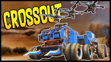 Crossout - TRIPLE MISSILE DRONES ATTACK EVERYONE! - Crossout Gameplay