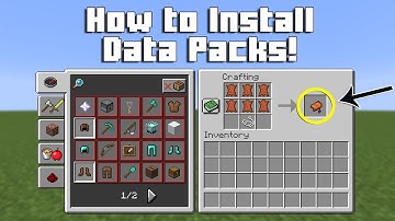 Minecraft - How to Install Data Packs! (Minecraft 1.13) (Mac and Windows)