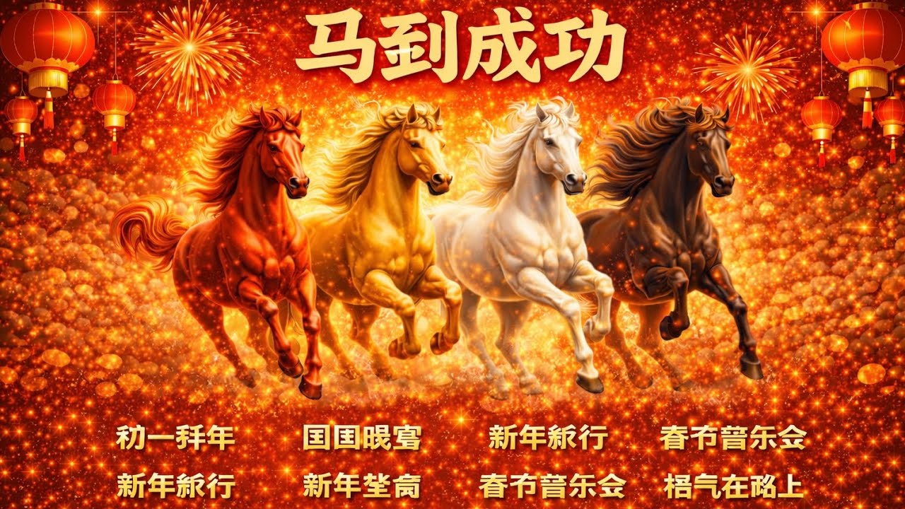 – Top 100 CNY Hits 2026| 17精选新春贺岁金曲，恭喜发财，富贵吉祥，财源 滚滚
