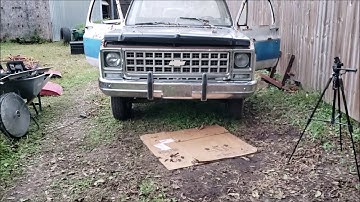 73 - 80 chevrolet TRUCK C10 bumper install with BUMPER GUARDS chevy C20 C30 DIY